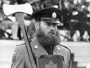 Iserlohn: Canadian troop parade in Iserlohn
