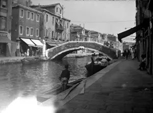 Murano: Canal at Murano, Venice