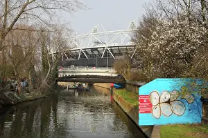 Paralympics: Canal, Olympic Park, London