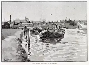 Brent: CANAL SCENE, BRENTFORD