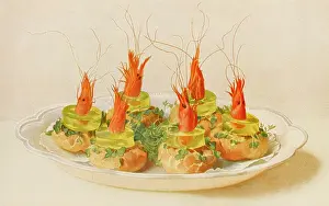 Crayfish: CANAPES D'ECREVISSES