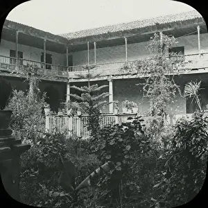 Orotava: Canary Islands - Orotava, Interior of Convent Quadrangle