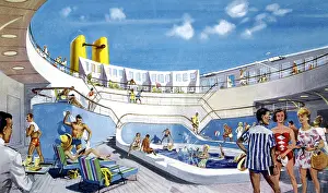 Teak: Canberra: the swimming-pool