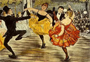 Willette: The Cancan