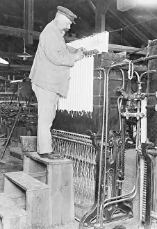 Wick: Candle production, 1913