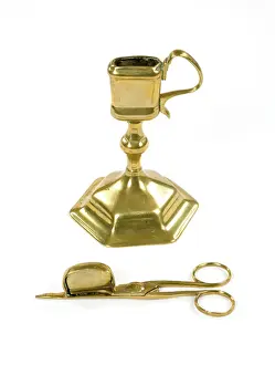Snuffer: Candle snuffer and stand