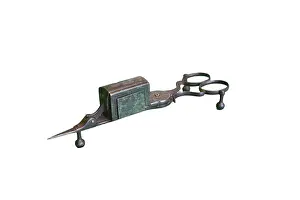 Snuff: Candle wick trimmer and snuffer