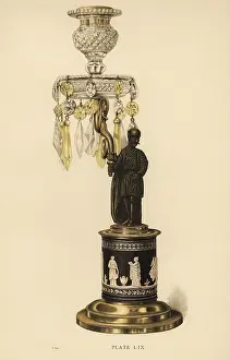 Griggs: Candlelabra in bronze and ormolu