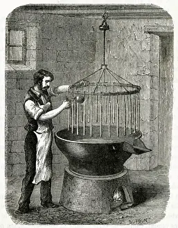 Drip: Candlemaking - 19th century