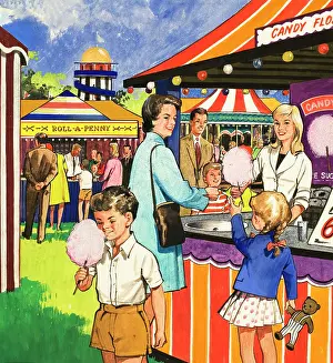 Skelter: Candy Floss Seller