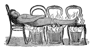 Therapies: Cane chair steam bath, 1902
