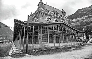 Abandonment: Canfranc International Railway Station, Spanish Pyrenees