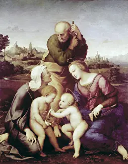 Santi: The Canigiani Holy Family, by Raphael