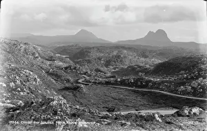 Winding: Canisp and Suilven from Above Lochinver