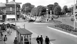 Cannock: Cannock, Town Centre c1955