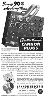 Connectors: Cannon Electrtical Plugs & Connectors