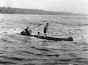 Rapids: Canoeing on the Isar, 1926
