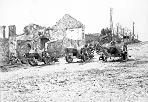 Stereo: Canon de 155 C modele 1915 St. Chamond artillery pieces