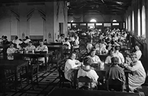 Cafeteria: Canteen at the Agfa factory, 1924