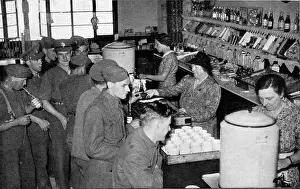 Billet: Canteen in Blandford