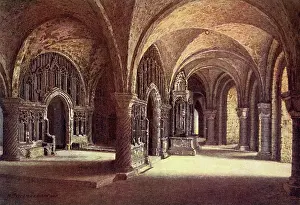 Undercroft: CANTERBURY CATHEDRAL/07
