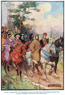 Jessica Talmage Collection: The Canterbury Pilgrims