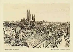 Muirhead: Canterbury from the Westgate