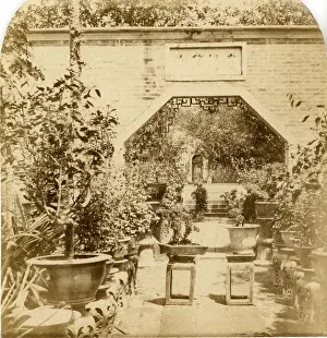 Classic Photographics Collection: Canton. Garden of Kota
