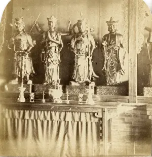 Longevity: Canton. Joss in the Temple of Longevity