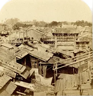 Negretti: Canton. Panorama overlooking Treasury Street