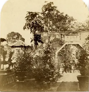 Negretti: Canton. Pavilion in the Gardens of How Qua
