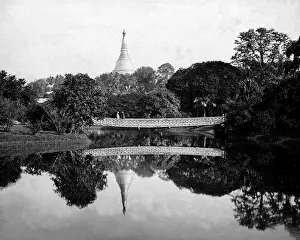 Yangon: Cantonment Gardens, Rangoon, Burma (Myanmar)