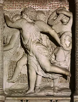 Donato: Cantoria (detail), by Donatello