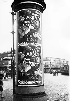 Campaigning: Canvassing of the SPD, 1932