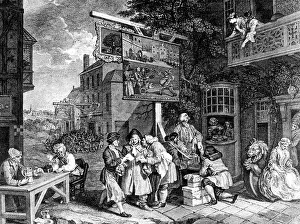 1757: Canvassing for Votes from The Humours of