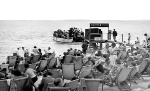 Canvey: Canvey Island, the Beach c1955