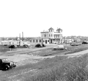 Canvey: Canvey Island, the Beach House Restaurant c1955