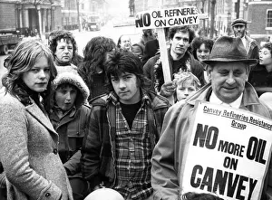 Refineries: Canvey Island protest