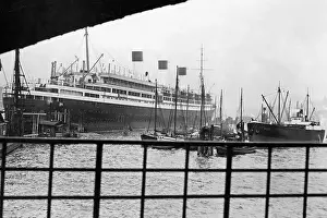 Anchored: The Cap Arcona, 1930