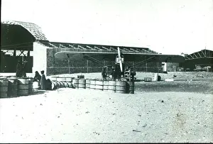 Leone: Cape Juby (petrol barrels)