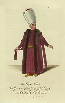 Eunuch: Capi Aga, Chief of the White Eunuchs