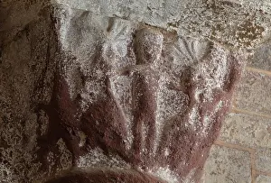 Fides: Capital, Abbatiale Sainte-Foy, Conques, Midi-Pyrenees