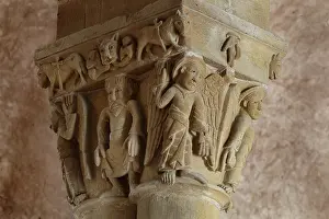 Meditating: Capital, Abbatiale Sainte-Foy, Conques, Midi-Pyrenees