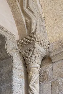 Cluniac: Capital, Basilique du Sacre-Coeur, Paray-le-Monial, Burgundy