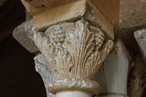 Chapterhouse: Capital from Chapter house of Fontfroide Abbey
