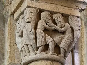 Prieure: Capital, Eglise Notre-Dame-de-l'Assomption, Anzy-le-Duc