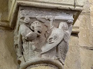Prieure: Capital, Eglise Notre-Dame-de-l'Assomption, Anzy-le-Duc