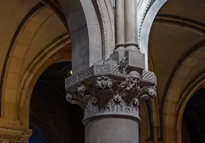 Acanthus: Capital, Eglise Saint-Pierre, Macon, Burgundy, France