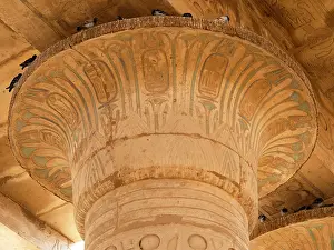 Meryamun: Capital, Hypostyle hall, Ramesseum, Theban Necropolis