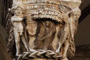 Salvi: Capital, Rector's Palace, Old Town, Dubrovnik, Croatia